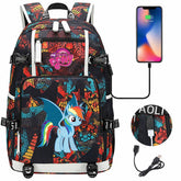 My Little Pony SchoolBag Backpack with USB Charging Port